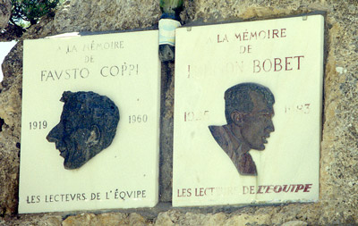 Monument Coppi Bobet detail